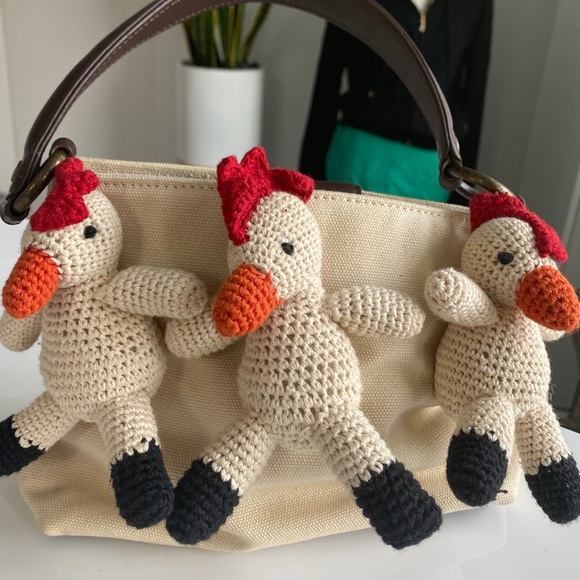 moschino crochet bag